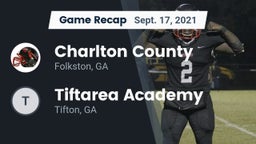 Recap: Charlton County  vs. Tiftarea Academy  2021