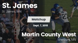 Matchup: St. James vs. Martin County West  2018