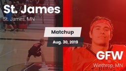Matchup: St. James vs. GFW  2019