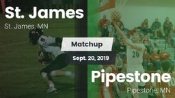 Matchup: St. James vs. Pipestone  2019