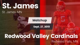 Matchup: St. James vs. Redwood Valley Cardinals 2019