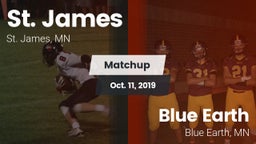 Matchup: St. James vs. Blue Earth  2019