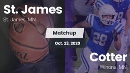 Matchup: St. James vs. Cotter  2020