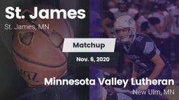 Matchup: St. James vs. Minnesota Valley Lutheran  2020