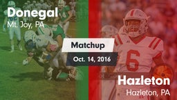 Matchup: Donegal vs. Hazleton  2016