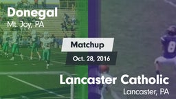 Matchup: Donegal vs. Lancaster Catholic  2016