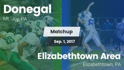 Matchup: Donegal vs. Elizabethtown Area  2017