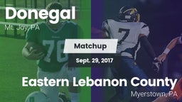 Matchup: Donegal vs. Eastern Lebanon County  2017