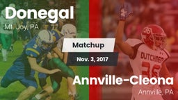 Matchup: Donegal vs. Annville-Cleona  2017