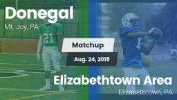 Matchup: Donegal vs. Elizabethtown Area  2018