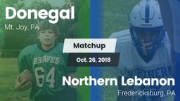 Matchup: Donegal vs. Northern Lebanon  2018