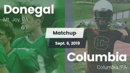 Matchup: Donegal vs. Columbia  2019