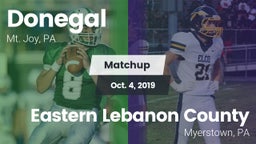Matchup: Donegal vs. Eastern Lebanon County  2019
