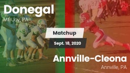 Matchup: Donegal vs. Annville-Cleona  2020