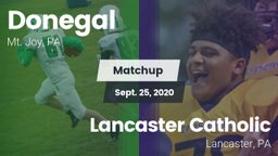 Matchup: Donegal vs. Lancaster Catholic  2020