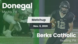 Matchup: Donegal vs. Berks Catholic  2020