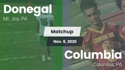 Matchup: Donegal vs. Columbia  2020