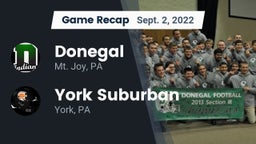 Recap: Donegal  vs. York Suburban  2022