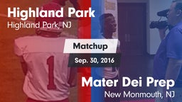 Matchup: Highland Park vs. Mater Dei Prep 2016