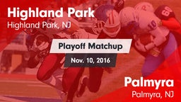 Matchup: Highland Park vs. Palmyra  2016