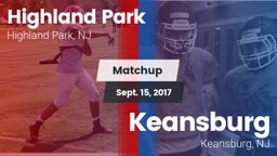 Matchup: Highland Park vs. Keansburg  2017
