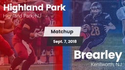 Matchup: Highland Park vs. Brearley  2018
