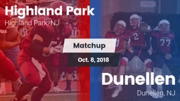 Matchup: Highland Park vs. Dunellen  2018