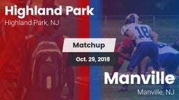 Matchup: Highland Park vs. Manville  2018