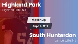 Matchup: Highland Park vs. South Hunterdon  2019