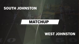 Matchup: South Johnston vs. West Johnston High 2016