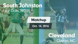Matchup: South Johnston vs. Cleveland  2016