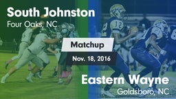 Matchup: South Johnston vs. Eastern Wayne  2016