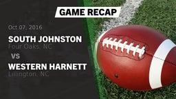 Recap: South Johnston  vs. Western Harnett  2016
