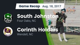 Recap: South Johnston  vs. Corinth Holders  2017