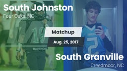 Matchup: South Johnston vs. South Granville  2017