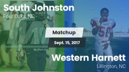 Matchup: South Johnston vs. Western Harnett  2017