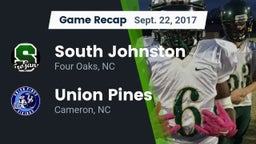 Recap: South Johnston  vs. Union Pines  2017