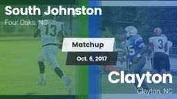 Matchup: South Johnston vs. Clayton  2017
