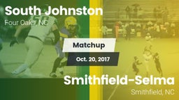 Matchup: South Johnston vs. Smithfield-Selma  2017