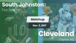 Matchup: South Johnston vs. Cleveland  2017