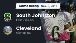 Recap: South Johnston  vs. Cleveland  2017