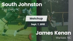 Matchup: South Johnston vs. James Kenan  2018