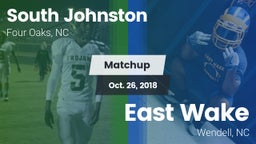 Matchup: South Johnston vs. East Wake  2018