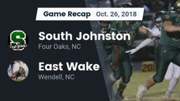 Recap: South Johnston  vs. East Wake  2018
