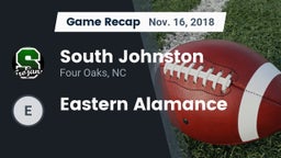 Recap: South Johnston  vs. Eastern Alamance 2018