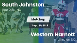 Matchup: South Johnston vs. Western Harnett  2019