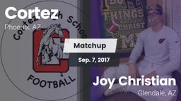 Matchup: Cortez vs. Joy Christian  2017