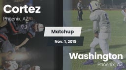 Matchup: Cortez vs. Washington  2019