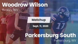 Matchup: Woodrow Wilson vs. Parkersburg South  2020