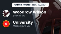 Recap: Woodrow Wilson  vs. University  2021